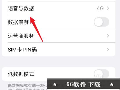 iphone13怎么把5g改成4g