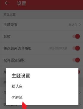 轻决定如何去设置主题