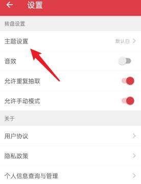 轻决定如何去设置主题
