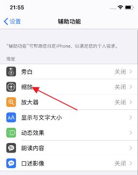 iphone怎么开启窗口缩放