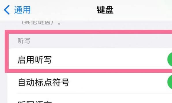 苹果14pro键盘听写怎么设置