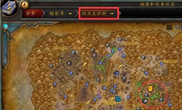 魔兽世界瓦斯琪女男爵在哪坐标