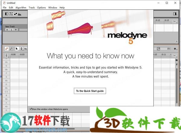 Melodyne Studio 5 v5.1.1汉化破解版(附安装教程)