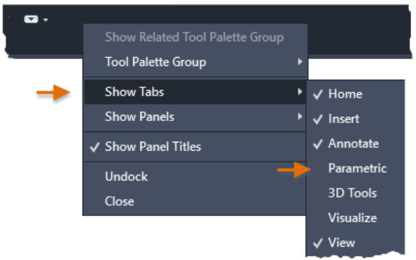 AutoCAD2023破解版怎么显示控制功能区3