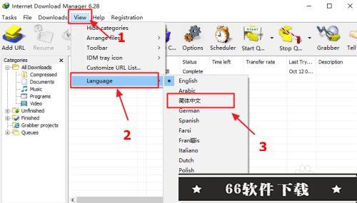 idm下载器特别版怎么设置中文7