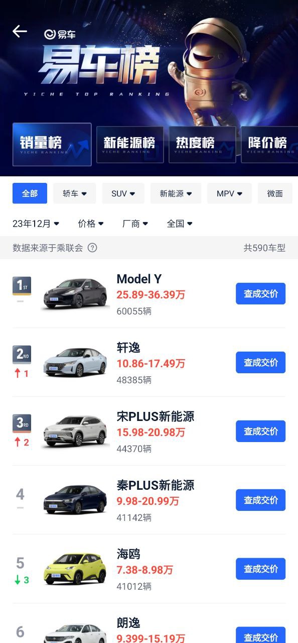 汽车报价大全软件app